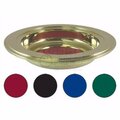 Swanson Christian Supply Plate Goldtone Magnetic Velour Pad Inserts, Assorted 80254